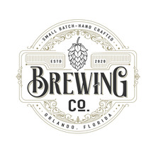 Vintage Brewing Company Logo Design