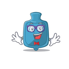 Wall Mural - cartoon character of Geek hot water bag design