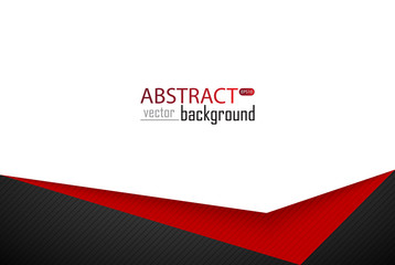 Leinwandbilder - Abstract white and grey tech geometric modern vector background on white space for text and message artwork design Illustration. Creative graphic template. Business style.
