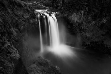 Canvas Print - Snoqualmie Falls - Washington - Waterfall