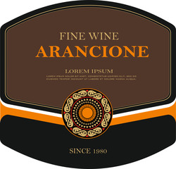 WINE LABEL RED AMARONE CHIANTI PROSECCO VINTAGE FRAME