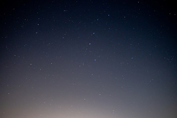 The night sky over didcot