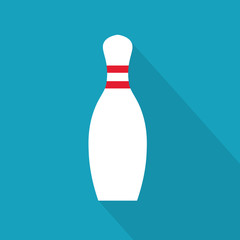 Wall Mural - bowling icon- vector illustration