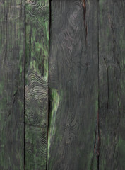 Poster - dark green wooden background, abstract wood texture, St. Patrick's Day concept