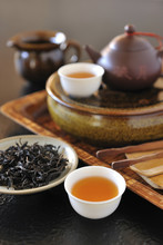 Still Life Teapot Set Of Taiwan High Mountain Tea