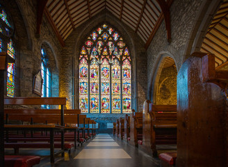 Wall Mural - Interior of a Church in Ireland