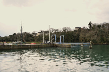 Wall Mural - Douarnenez dans le Finistère le Port Rhu et son musée