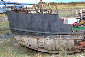 Old fishing boat