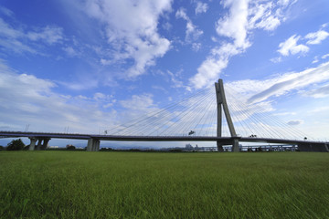 Wall Mural - New Taipei Bridge