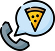 © Marc - Order Pizza Doodle Sketch Icon
