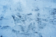 texture of the ice surface on the rink