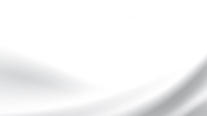 Wall Mural - 4k abstract white modern shape line curve seamless white background.motion graphic fabric decoration