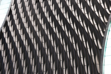 Poster - Exterior of modern architecture. Building abstract background