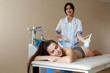 © Ilnur - Hardware cosmetology. Body care. Spa treatment. Ultrasound cavitation body contouring treatment. Woman getting anti-cellulite and anti-fat therapy in beauty salon.
