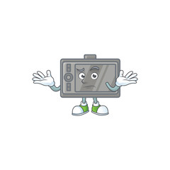 Sticker - A comical Grinning wacom cartoon design style