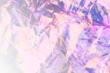 Poster - psychedelic transparent wrapping paper background 