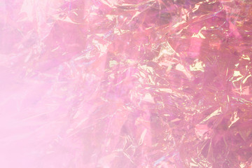 Poster - psychedelic transparent wrapping paper background 