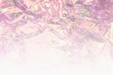 Poster - psychedelic transparent wrapping paper background 