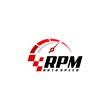 speed rpm / speedometer vector graphic logo design download
