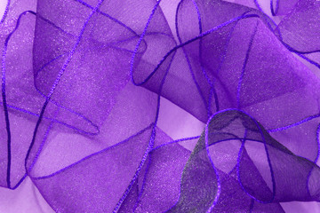 Poster - sheer colored ribbon, digital generated background 