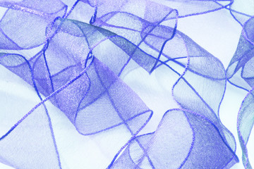 Poster - sheer colored ribbon, digital generated background 
