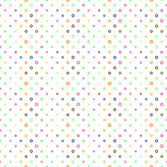 Poster - Seamless ring pattern background - geometrical abstract vector illustration from circles