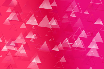 Aufkleber - Gradient geometrical random triangle landing page background - abstract geometric chaotic vector graphic