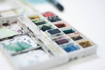 watercolour palette