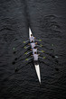 Male Rowing Team in Competition
