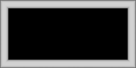 Empty photo frame with artistic design