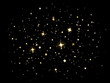 Magic sparkling dust. Particles lighting magical sparkle stars, sparkling gold glitter stardust. Sparkle flare light effect vector illustration isolated set. starry christmas night sky decoration