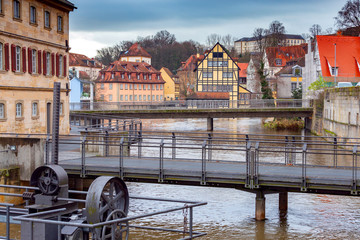 Bamberg. Old city dam.