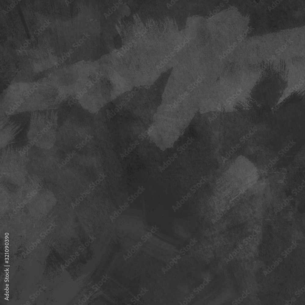 Black grunge texture background with white faded distressed watercolor  paint stains in artsy splash with edgy texture, old black wall with  abstract blank graffiti brush stroke graphic art designs Stock Illustration  |, image size:1000x1000
