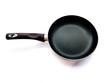 © serega_100500 - Frying pan isolated on a white background. Black frying pan. Aluminum pan for cooking. Fry. Professional frying pan for the cook.