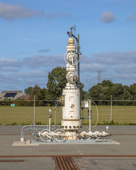 Wall Mural - Natural gas wellhead