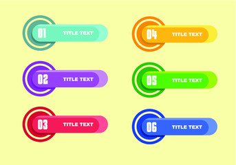 Fototapete - Bundle of editable colorful business and public information info graphics with flat design of chart, table, and icons.