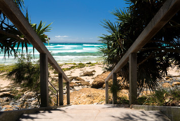 Wall Mural - Tropical beach, Byron Bay Australia