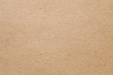 Close-up Of Brown Kraft Paper Texture Background