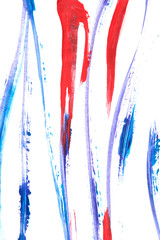 Poster - Abstract paint strokes