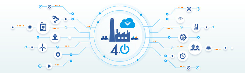 industrie 4.0 - usine du futur - smart industry