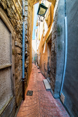 Canvas Print - Im Altstadtgewirr von Sisteron