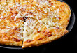 © pavel siamionov - Georgian food. Imeretian (Imeruli) khachapuri on black wooden table