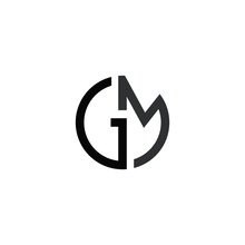 Initial Letter Gm Or Mg Logo Design Template