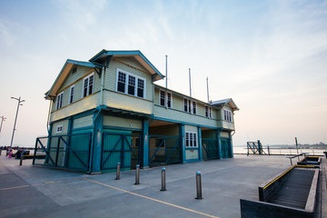 Wall Mural - Princes Pier in Port Melbourne Australia