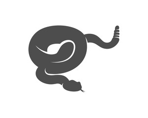 Viper snake logo design vector, Animal graphic, Snake design Template illustration
