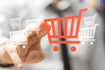 Shopping cart as part of the network in hand . The concept of Innovation in e-Commerce.