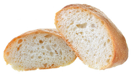 Poster - Fresh slice bread isolated