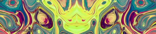 Blurred trendy rainbow multicolored background.
