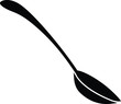 spoon  icon, vector
