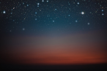 abstract background with stars